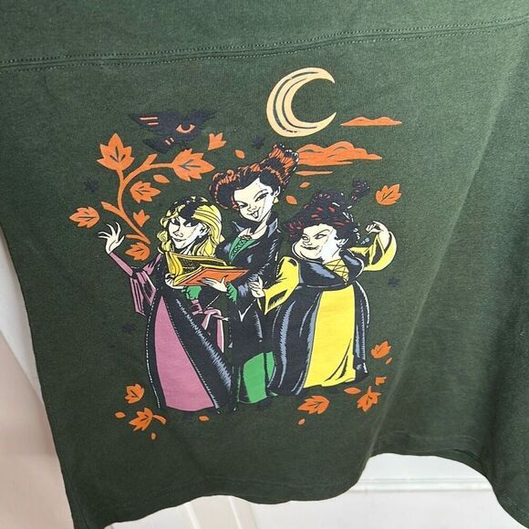 Disney Hocus Pocus 2 Spirit Jersey Green Size XXL Unisex Plus Size - Picture 4 of 10